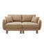 Causeuse en polyester Ultimate Comfort au design moderne pour les espaces de vie