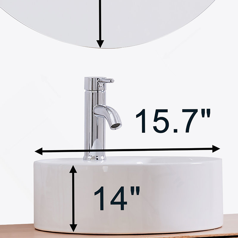 Lavabo en céramique AH-YSG002-PCT
