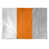 Blanc / Orange