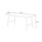 Burlywood Rectangular Solid Wood Writing desk-1605294623