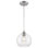Mini-luminaire suspendu d'intérieur avec verre transparent Tatze