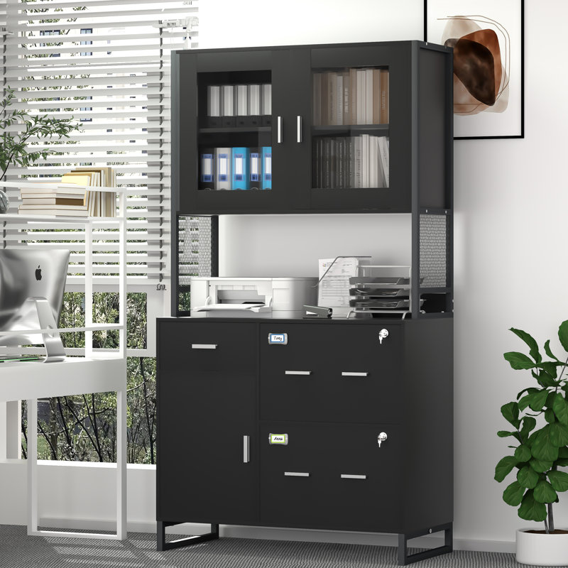 Raenee 33.85'' Wide 3 -Drawer File Cabinet