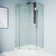 Piedmont 40" W x 40" D x 79" H Hinged Frameless Shower Enclosure with 3/8  Clear Glass&Base