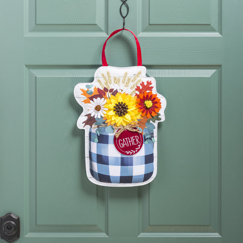 Décoration de porte en pot Mckennzie