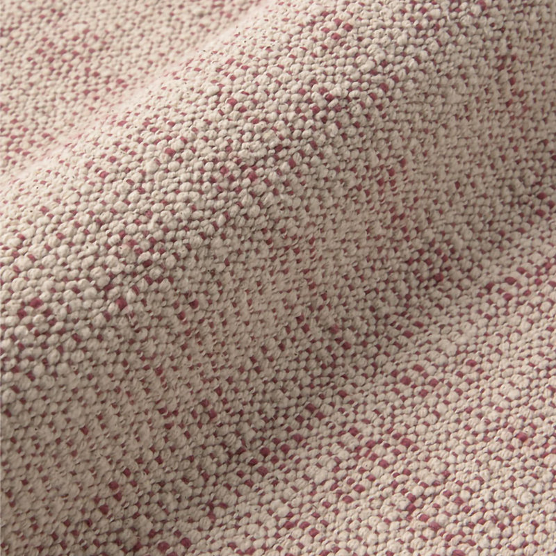 Cotton Rectangle Placemat Set, Natural;Marsala
