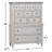 Haylee 5 Drawer 42" W Chest