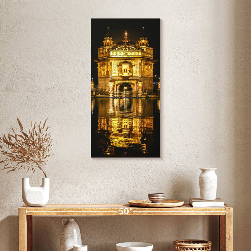 Temple d'or la nuit