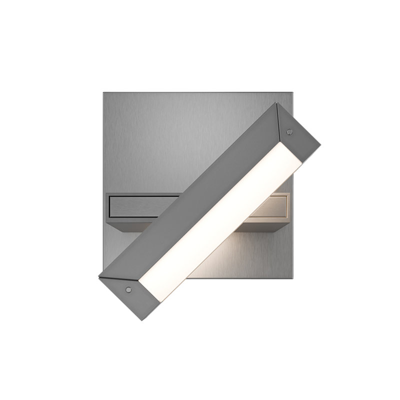 Mantel LED 4-CCT Reading Light, Brushed Nickel