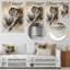 Beige tigre dans la nature II - impression sur métal sans cadre-1733619328