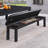 Billiard Bench with Storage for Olivia Slate Pool Table-2083165652