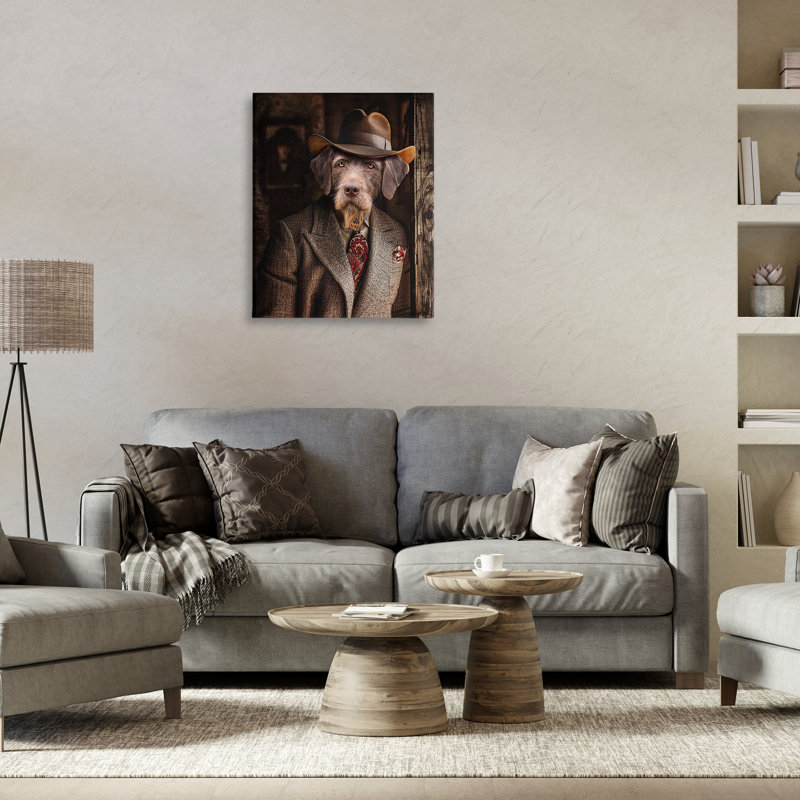 Art mural classique par Karen Burke, H 30 po x l 24 po x P 1,5 po