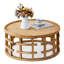 Table basse ronde 31,5 "avec base ouverte Sebastian