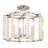 Hillegierd 4 - Light 16" Chandelier Style Geometric Semi Flush Mount