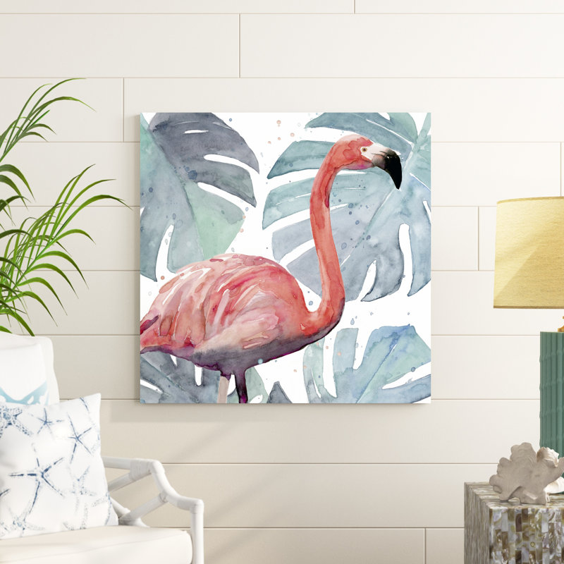 Flamingo Splash I, H 36 po x l 36 po