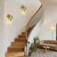 1-Light  Armed Wall Mounted Sconce Wall Light (Bulbs Included)-149640310