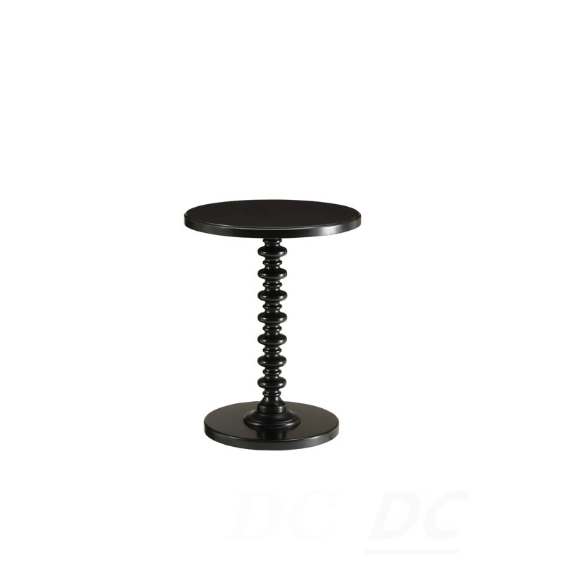 Acton Black Finish Accent Table, Table