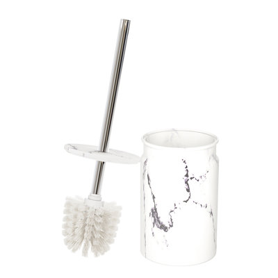 Creative Scents Marble Look Décors Toilet Brush and Holder