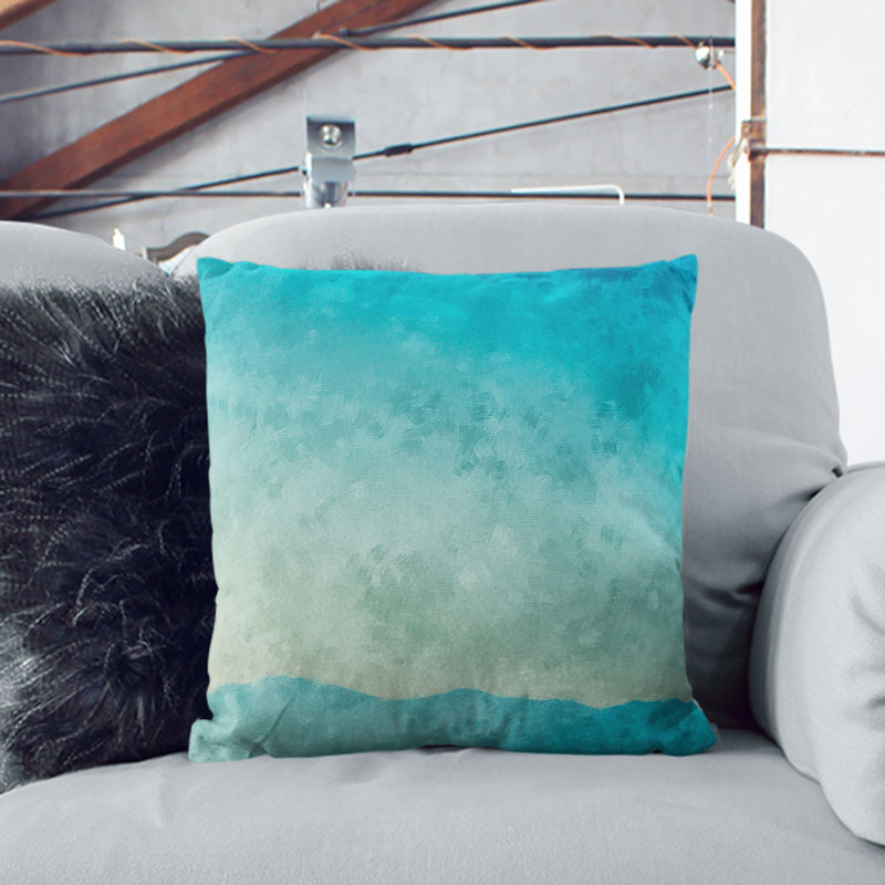 Square Throw Cushion, 40cm H x 40cm W x 15cm D