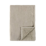 Tc Cotton Linen Blend 50"x70" Throw Blanket
