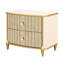 Scotts Square Nightstand - Light Champagne