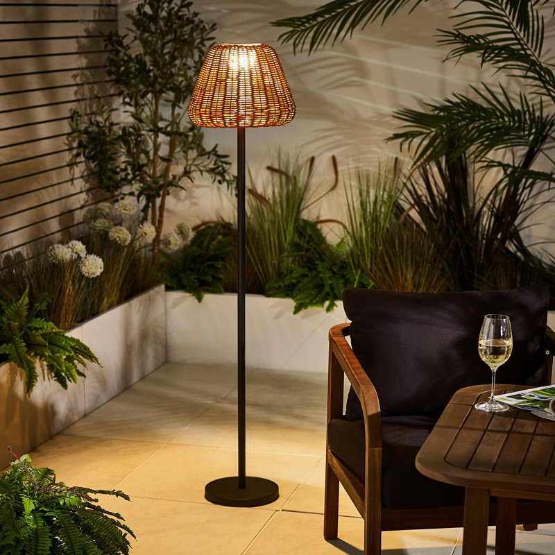 150cm Solar Powered Integrated LED Outdoor Floor Lamp