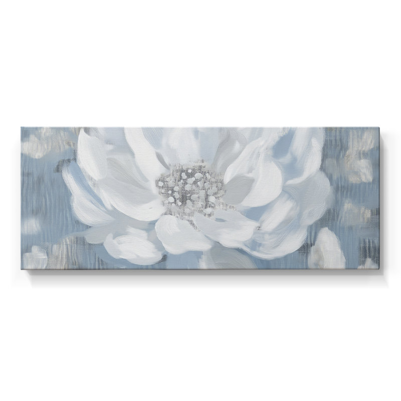 Botanical Series-CCCCLIV- Toile tendue avec châssis - Prêt à accrocher, H 12 po x l 30 po