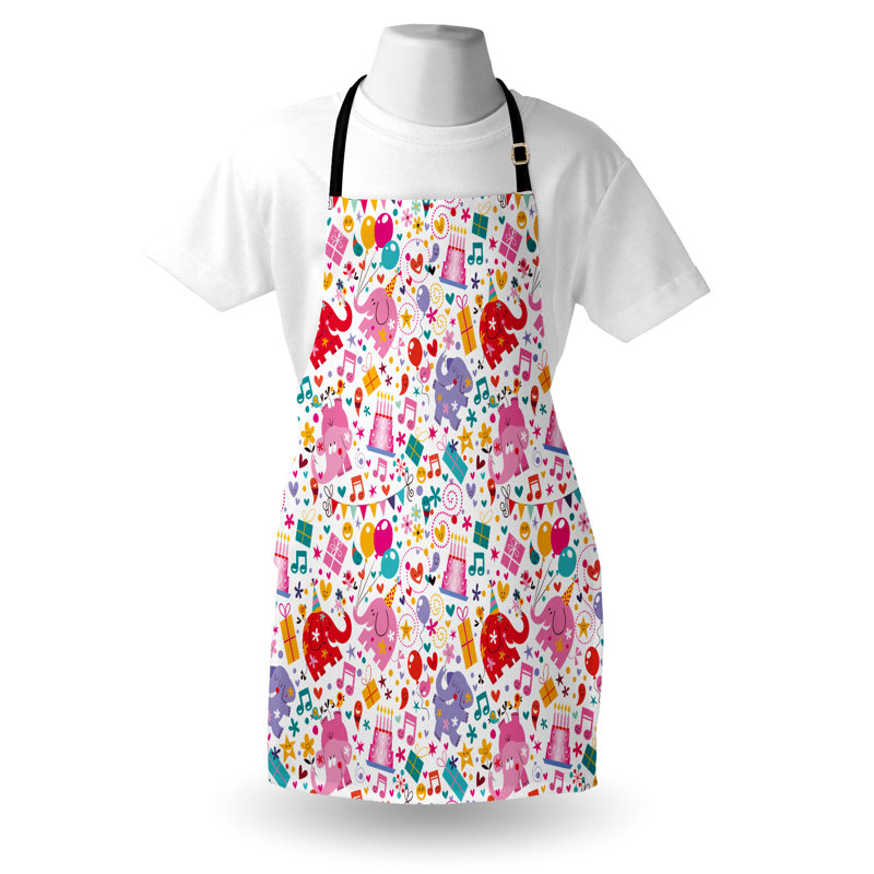 No Pattern Bib Apron