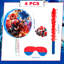 Sonic Round Pinata Party Decorations, 4 Pcs Sonic Round Large Pinatas Bundle for Birthday Party Suppies Set