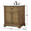 Ensemble de meuble-lavabo simple 30 po Hermes-73360025