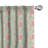 Shabby Floral Semi-Sheer Rod Pocket Curtain Panels-1568467274