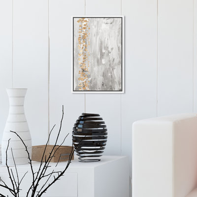 «Abstract Butterfly Forest Light Brush Strokes», reproduction d'impression sur toile