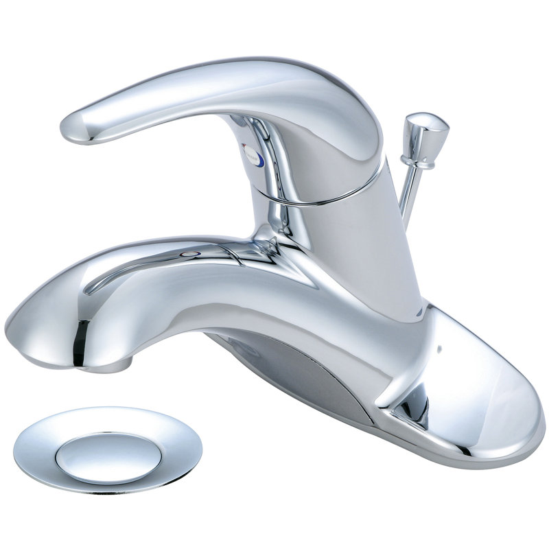 Legacy Bathroom Faucet with Drain Assembly, Polished Chrome