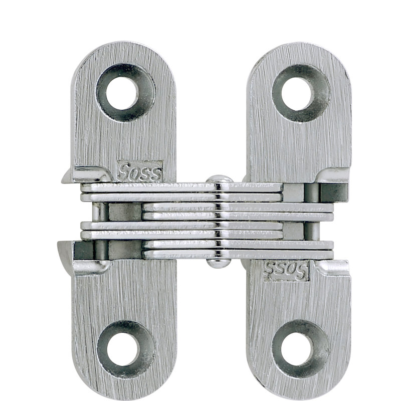 SOSS Model 203 for 3/4" Thick Material, Satin Chrome