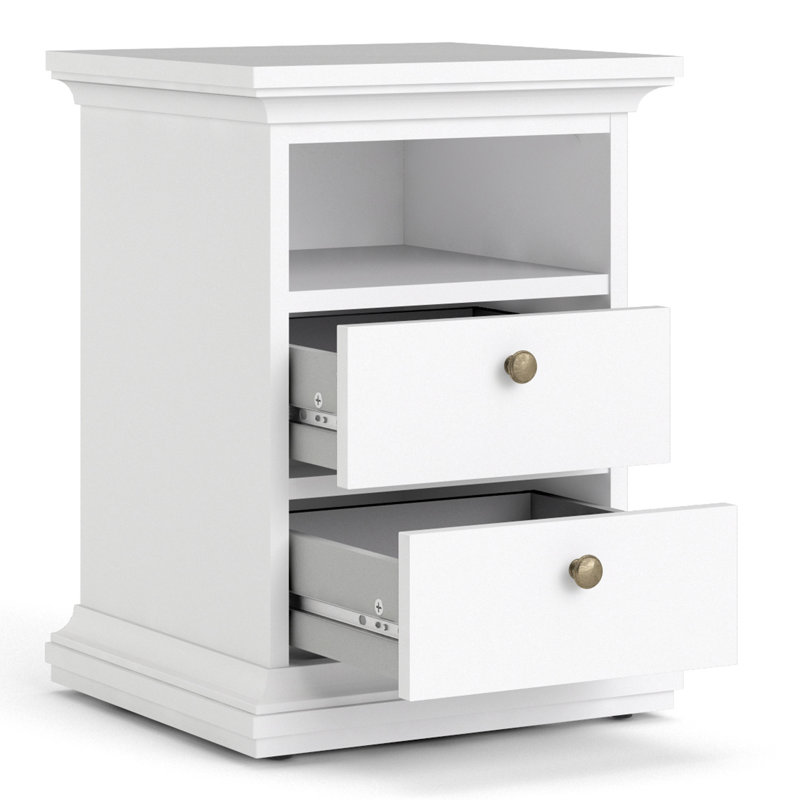 Huey Piece Bedroom Set, White