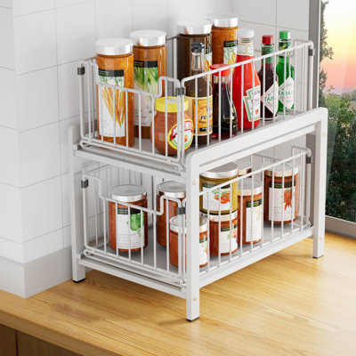 2 Tier Basket Drawer Organizer