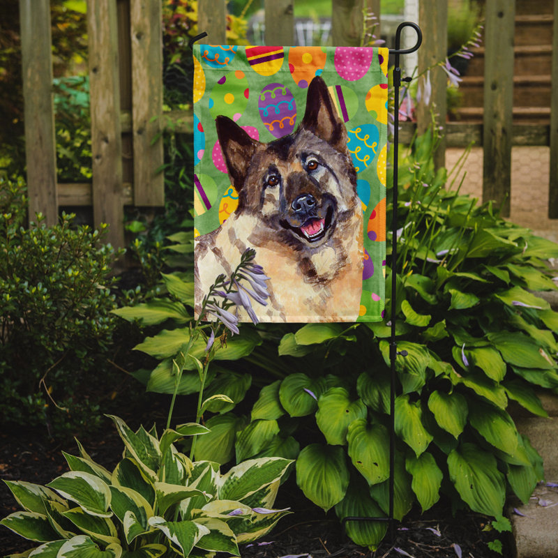 Drapeau de jardin Atara, Elkhound norvégien