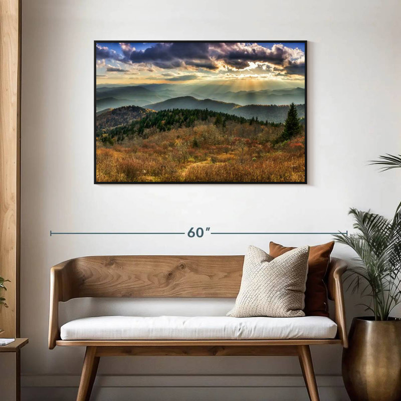 Parc national des Great Smoky Mountains, Cadre flottant noir, 43 po x 29 po