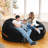 Big Joe Fuf 5Ft Oversized Foam Bean Bag Chair with Removable Cover for Kids, Teens, Adults, Corded Plush, 5 foot Large Reading and Gaming Seat-98338291-100759950