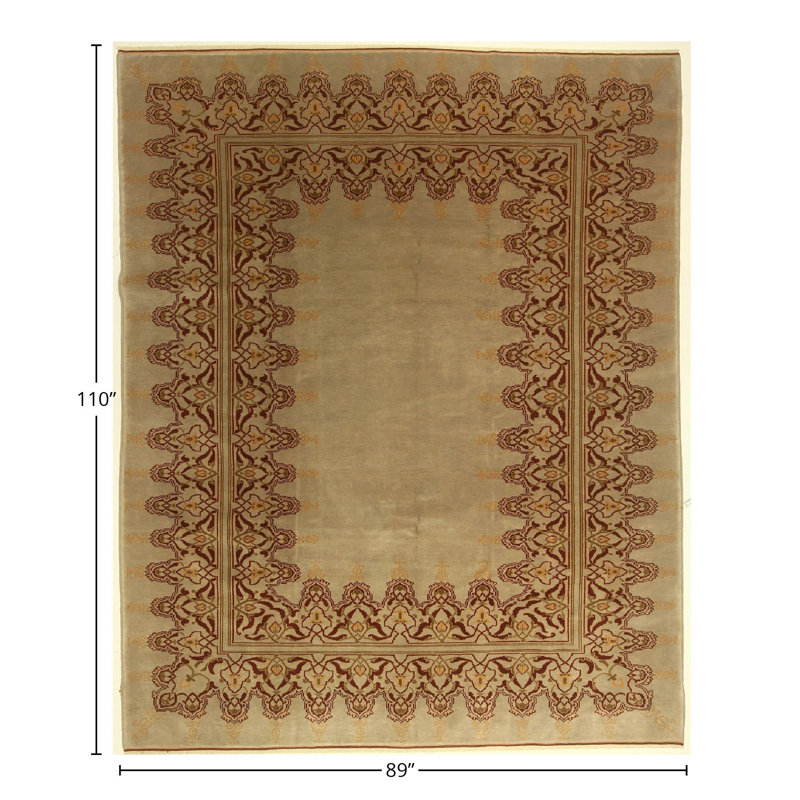 Rectangle 7'5" X 9'2" Area Rug