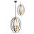 Kiara 4 - Light Steel Globe Chandelier-26615850-26615847
