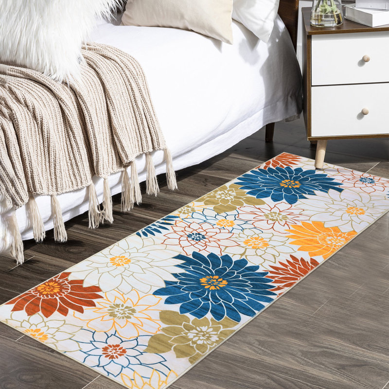 Tapis avec envers antidérapant Naglis, Tapis de couloir 2 pi x 6 pi