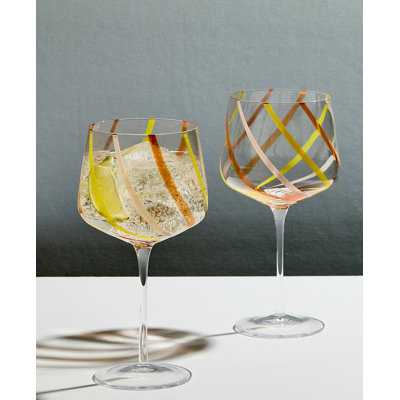 Burgundy Wine Glasses
