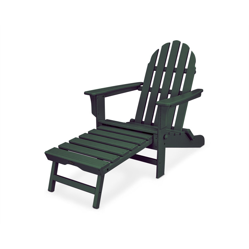 POLYWOOD Cape Cod Ultimate Adirondack, Toit de forêt tropicale