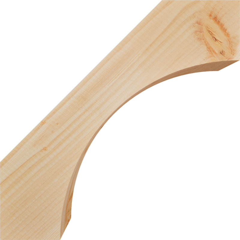 Attelle de genou Westlake, Sapin de Douglas, H 16 po x l 3,5 po x P 16 po, Lisse
