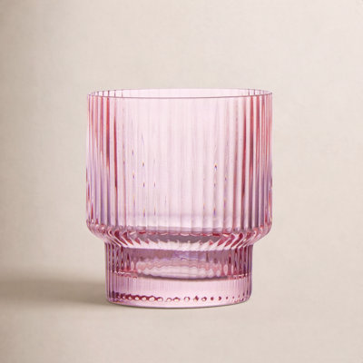 Hadley Ribbed Crystal Whiskey Glass
