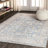 Stirling English Country Argyle Indigo Blue Rug-1052845179