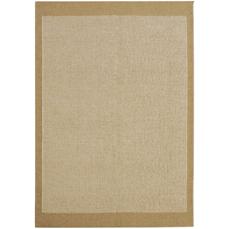Sanem Solid Colour Hand Knotted Area Rug, Rectangle 70 x 140cm