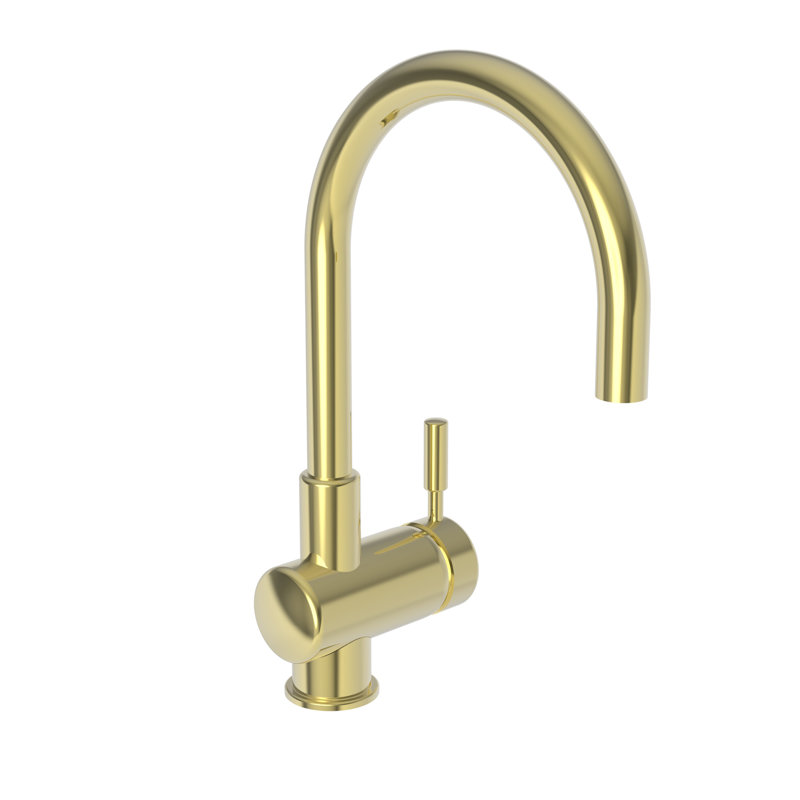 East Linear Single Handle Bar Faucet, Forever Brass