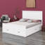 Base de lit en bois avec tiroirs-530677846