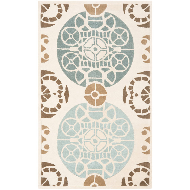 Charlee Hand Tufted Wool Floral Rug